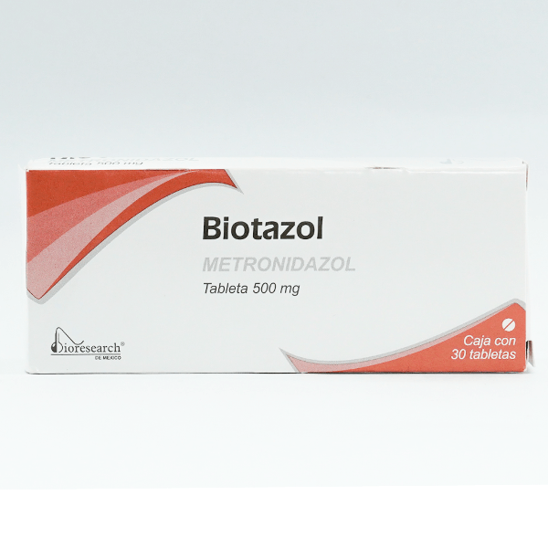 METRONIDAZOL 500 MG 30 TABLETAS