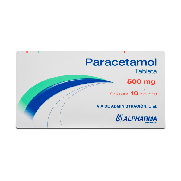 PARACETAMOL 500 MG 10 TABLETAS
