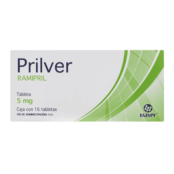 RAMIPRIL 5 MG 16 TABLETAS