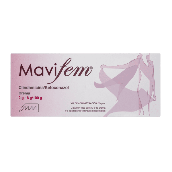 CLINDAMICINA / KETOCONAZOL 2/8 GR CREMA 30 GR 1 PIEZA