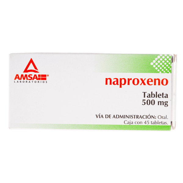 NAPROXENO 500 MG 45 TABLETAS