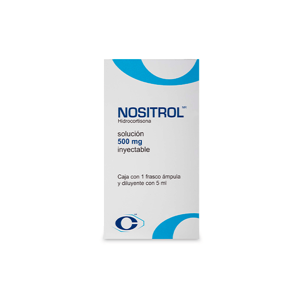 HIDROCORTISONA 500MG 1 AMPOLLETA