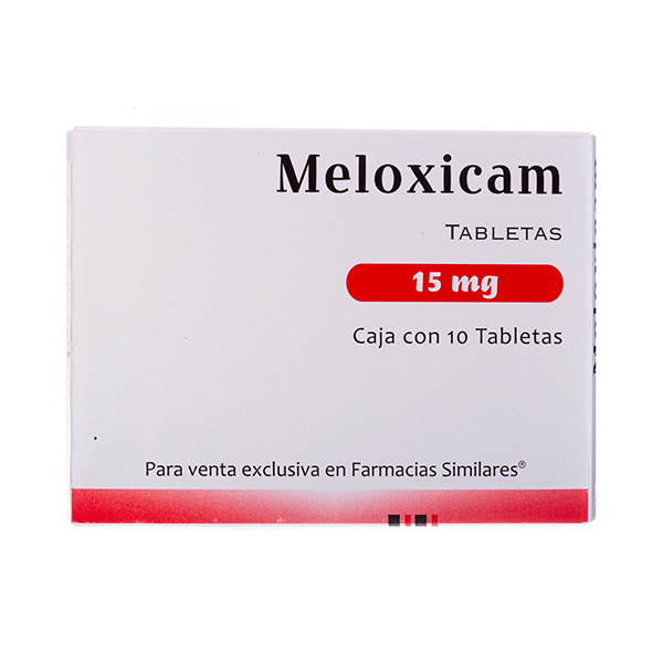 MELOXICAM 15 MG 10 TABLETAS