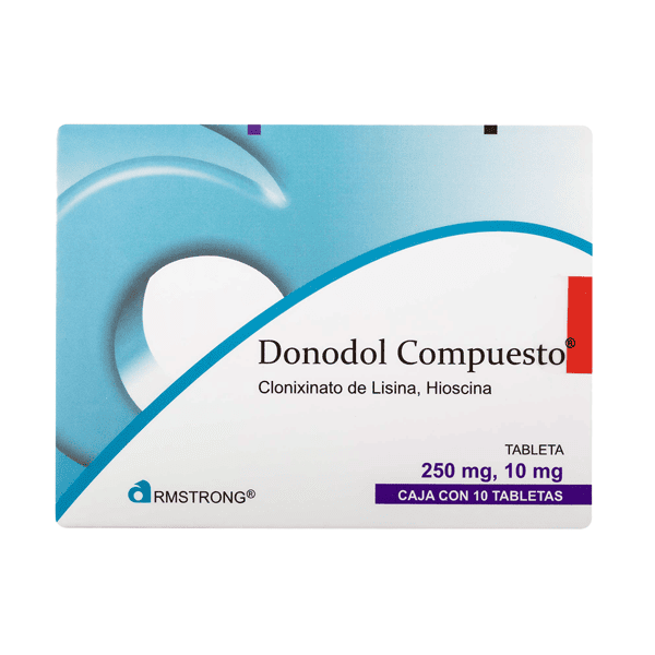 CLONIXINATO DE LISINA / BUTILHIOSCINA 250/10MG 10 TABLETAS