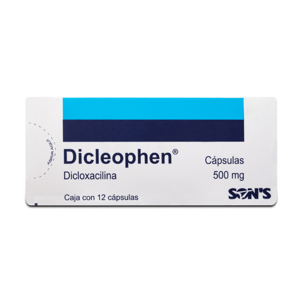 DICLOXACILINA 12 CAPSULAS