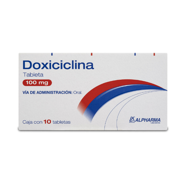 DOXICICLINA 100 MG 10 CAPSULAS