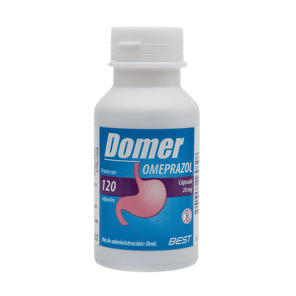 OMEPRAZOL 20 MG 120 CAPSULAS