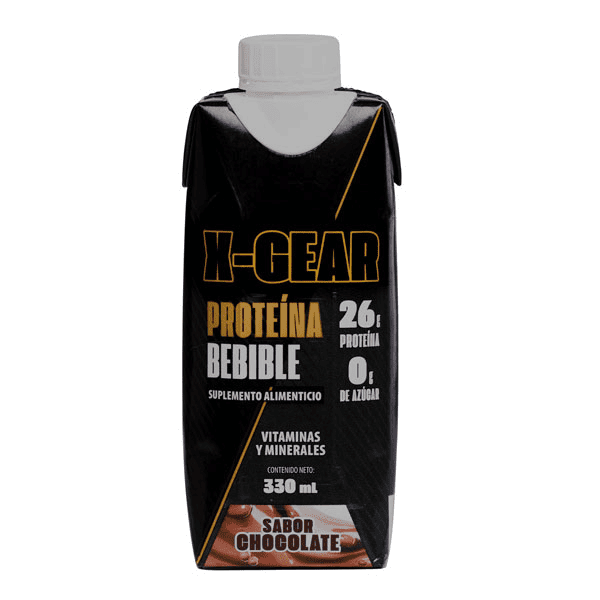PROTEINA SIN AZUCAR CHOCOLATE XGEAR 330ML