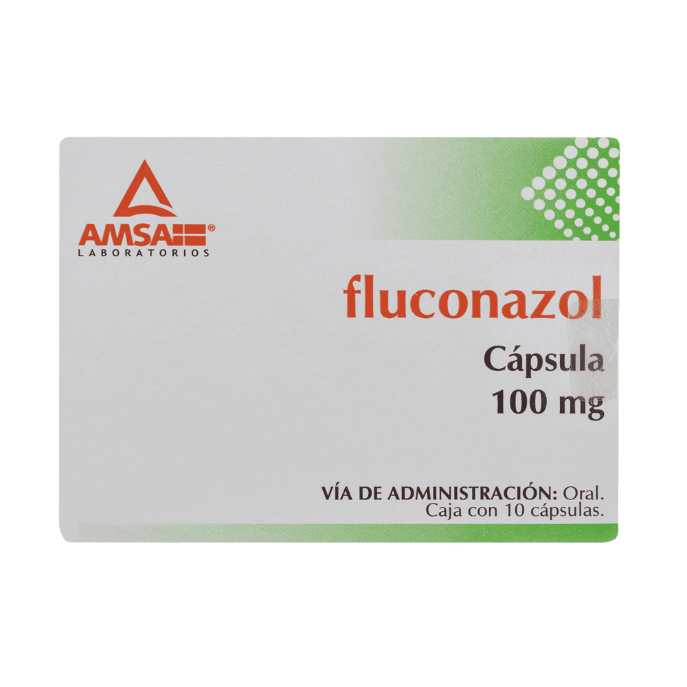 FLUCONAZOL 100 MG 10 CAPSULAS