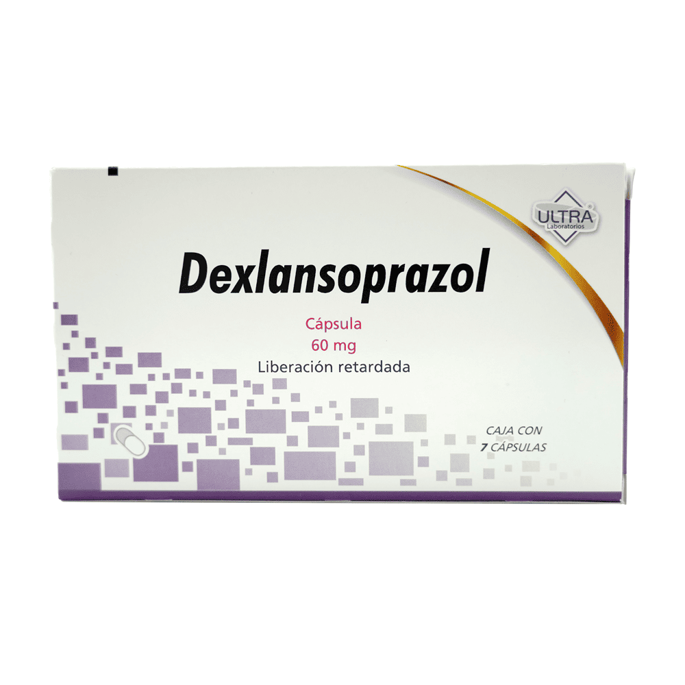 DEXLANSOPRAZOL 60 MG 7 TABLETAS LIBERACIÓN RETARDADA (GEN)
