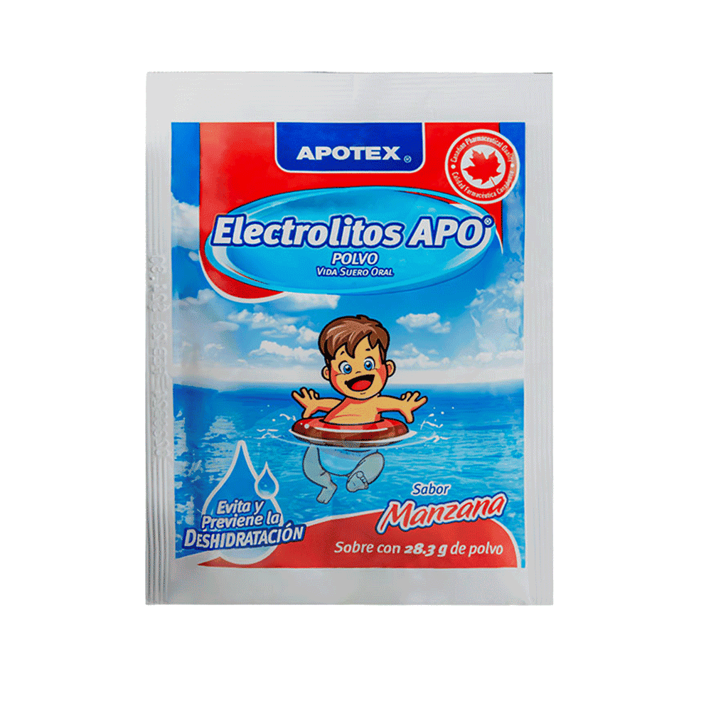 ELECTROLITOS ORALES CON SABOR POLVO EN SOBRE 27.9GR 1 PIEZA