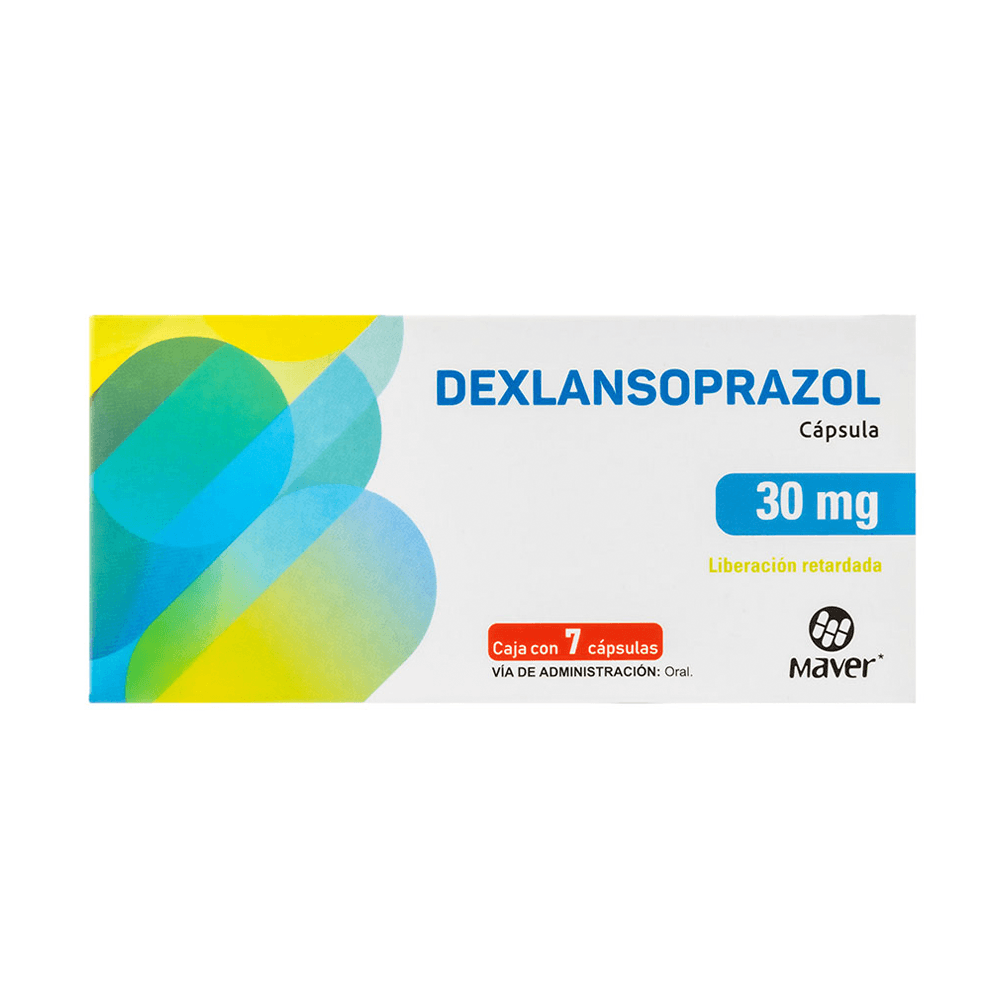 DEXLANSOPRAZOL 30MG 7 CAPSULAS LIBERACION RETARDADA