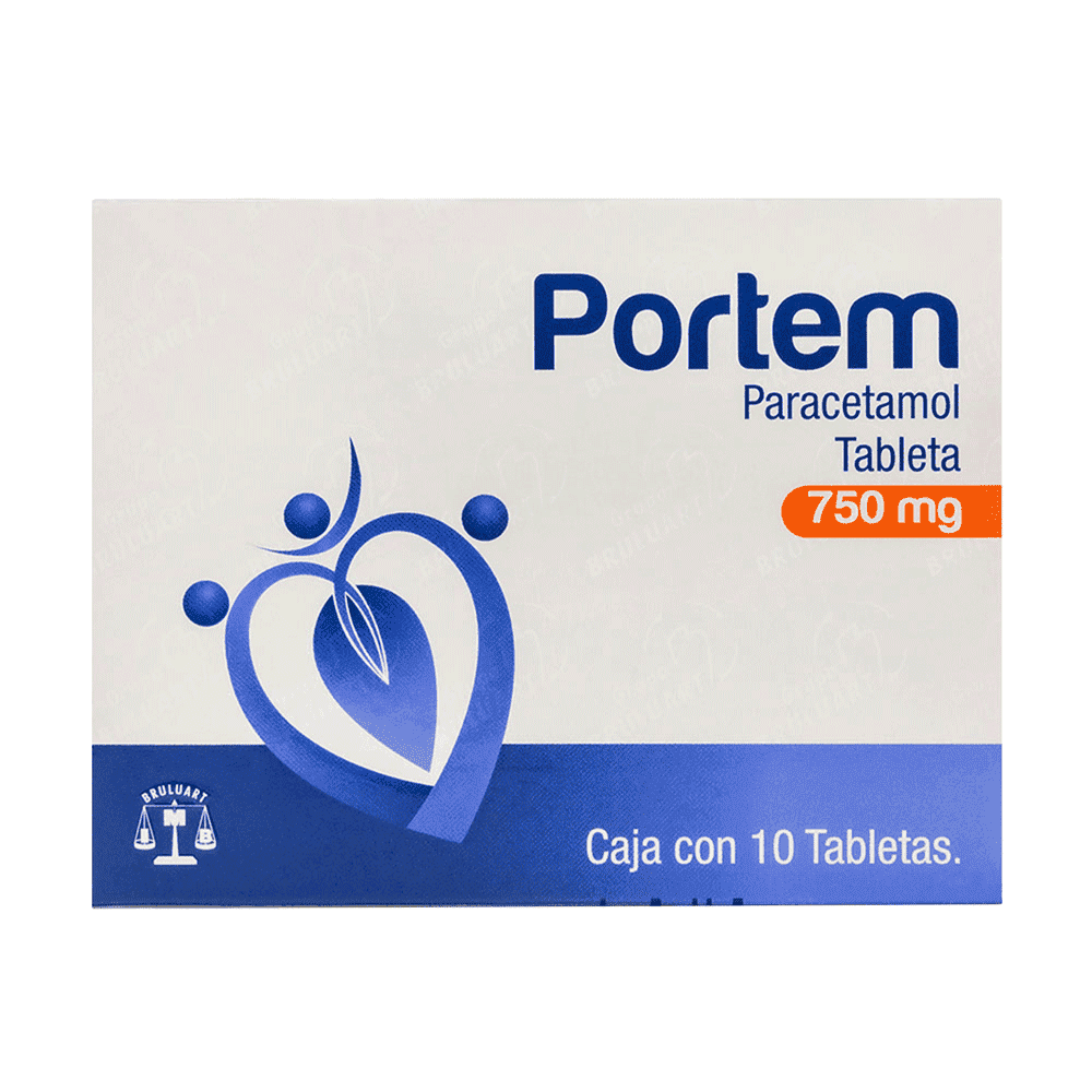 PARACETAMOL 750MG 10 TABLETAS