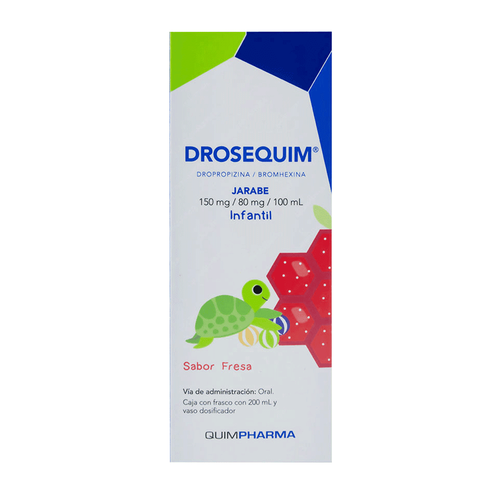 DROPROPIZINA/BROMHEXINA 150 MG/80 MG 200ML JARABE INFANTIL