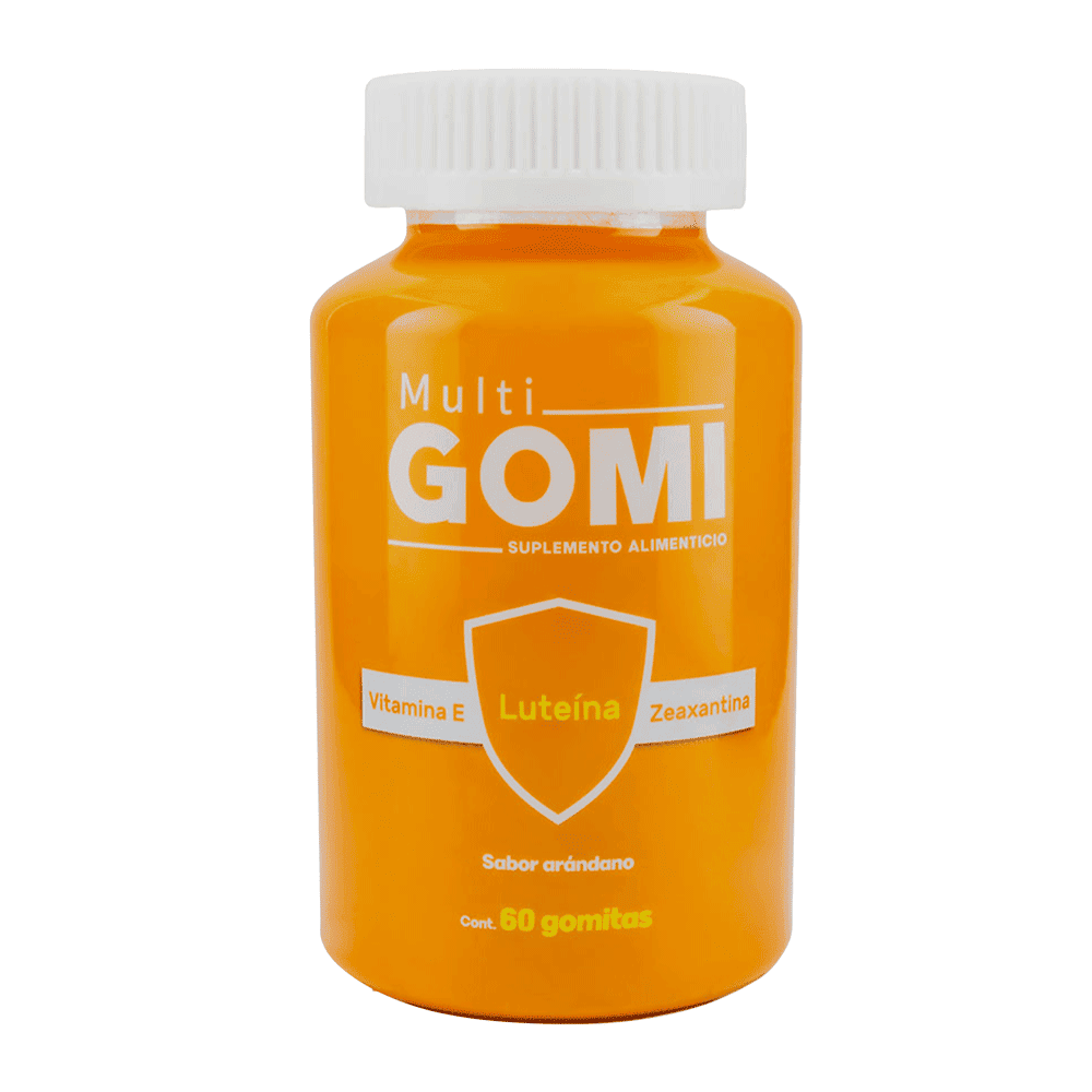 GOMITAS LUTEINA/VITAMINA E 60PZAS MULTIGOMI