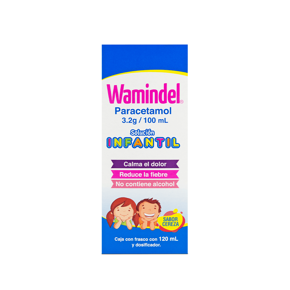 PARACETAMOL 3.2GR/100ML PEDIATRICO JARABE 120 ML 1 PIEZA