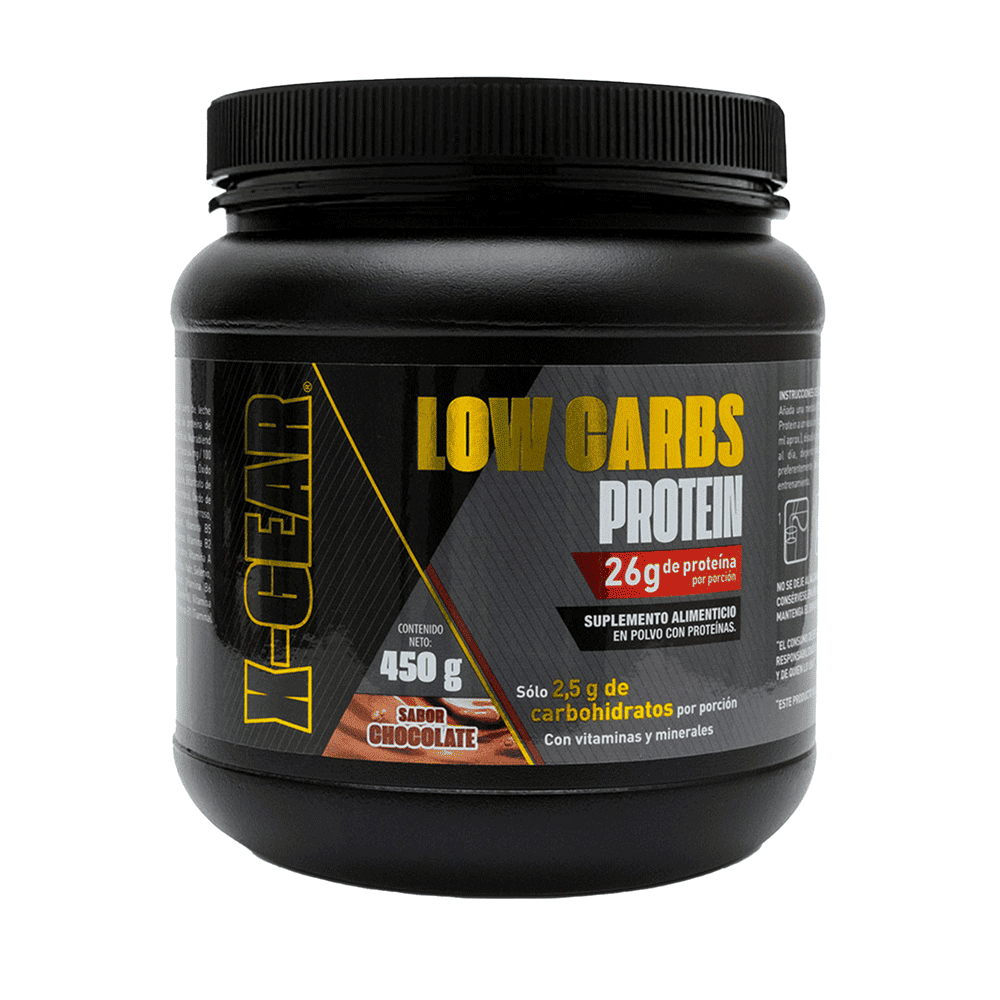 PROTEINA LOW CARB CHOCOLATE 450 GR X GEAR