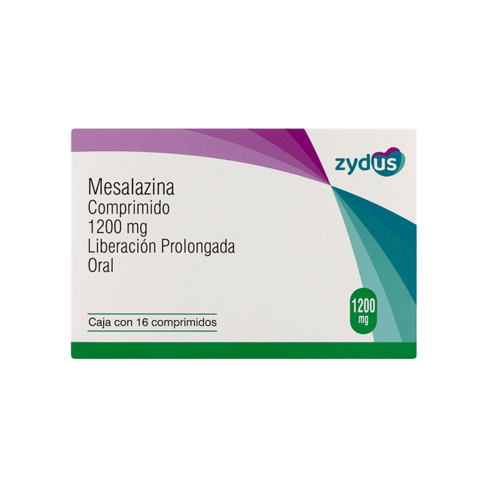 MESALAZINA 1200MG 16 COMPRIMIDOS LIBERACION PROLONGADA