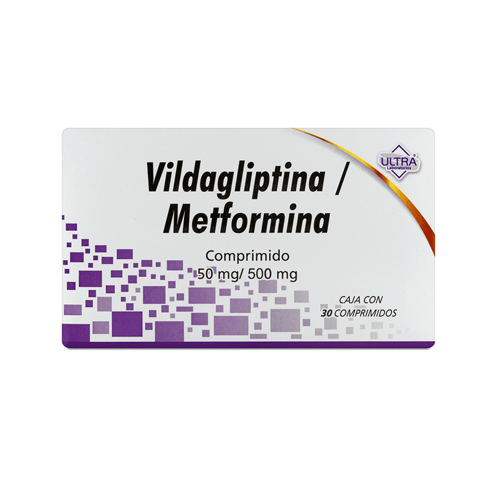 METFORMINA / VILDAGLIPTINA 500MG/50MG 30 COMPRIMIDOS