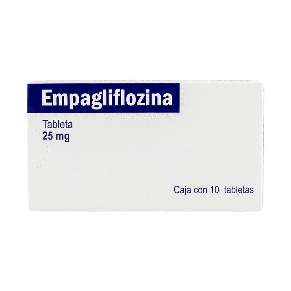 EMPAGLIFLOZINA 25MG 10 TABLETAS