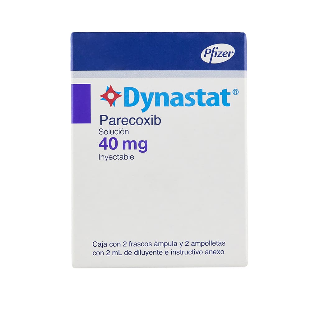 PARECOXIB 40MG/2ML 2FRASCOS + 2 AMPOLLETAS DYNASTAT