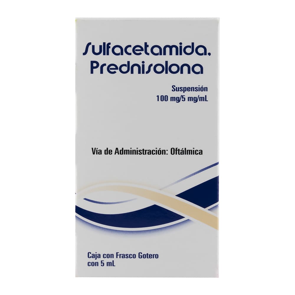 PREDNISOLONA/SULFACETAMIDA 5ML SUSPENSION OFTALMICA