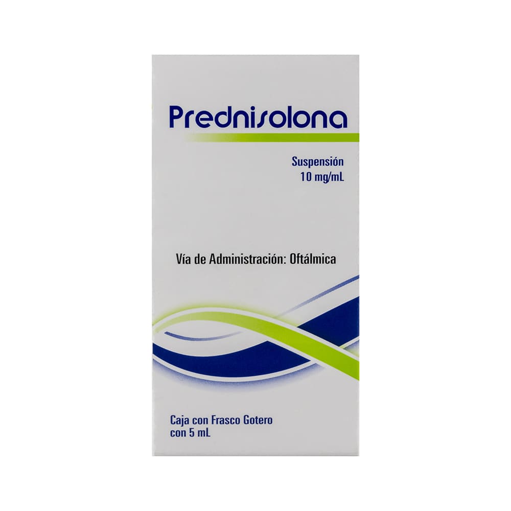 PREDNISOLONA 10MG/1ML SUSPENSION GOTAS OFTALMICAS 5 ML 1 PIEZA