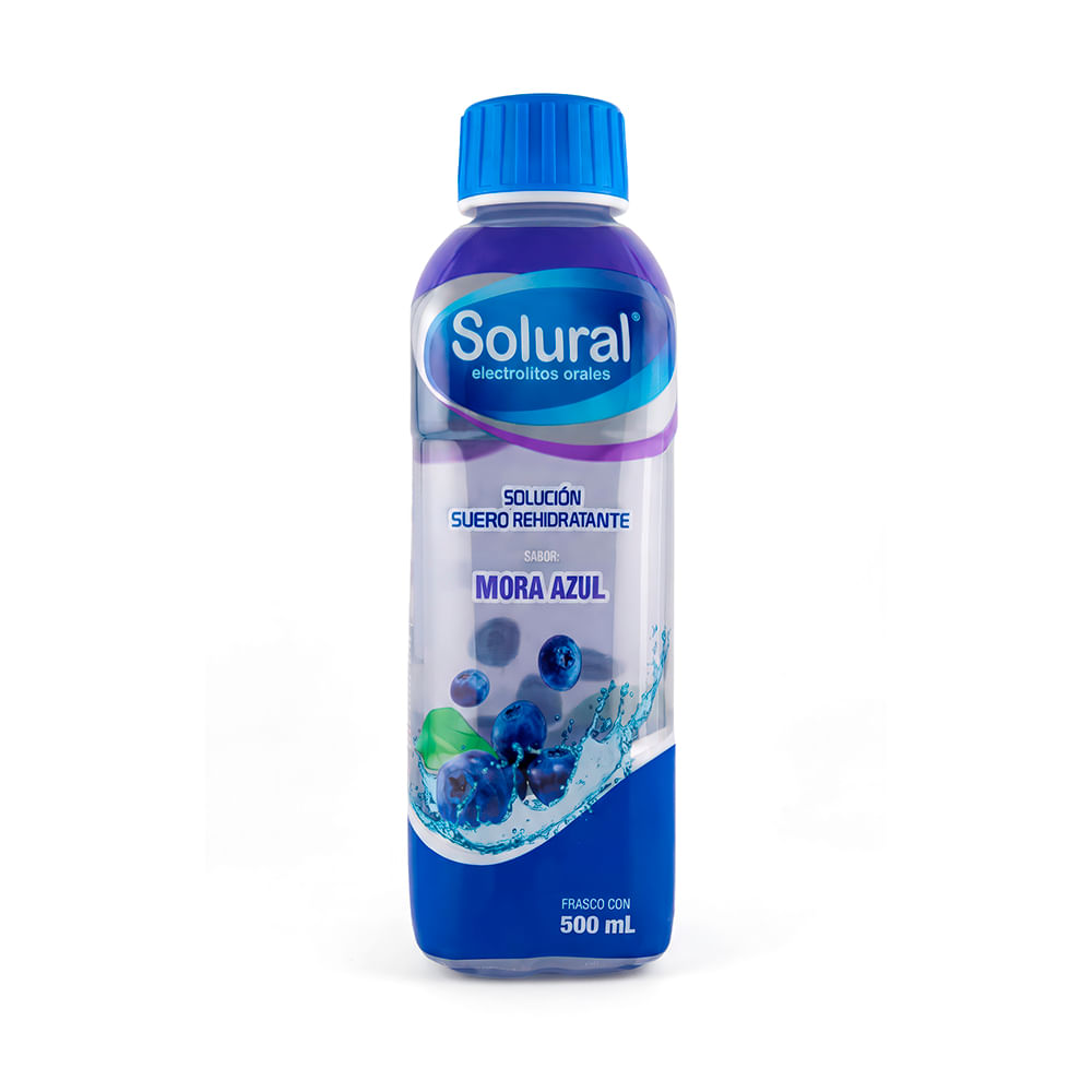 ELECTROLITOS ORALES MORA AZUL 500ML 1 PIEZA
